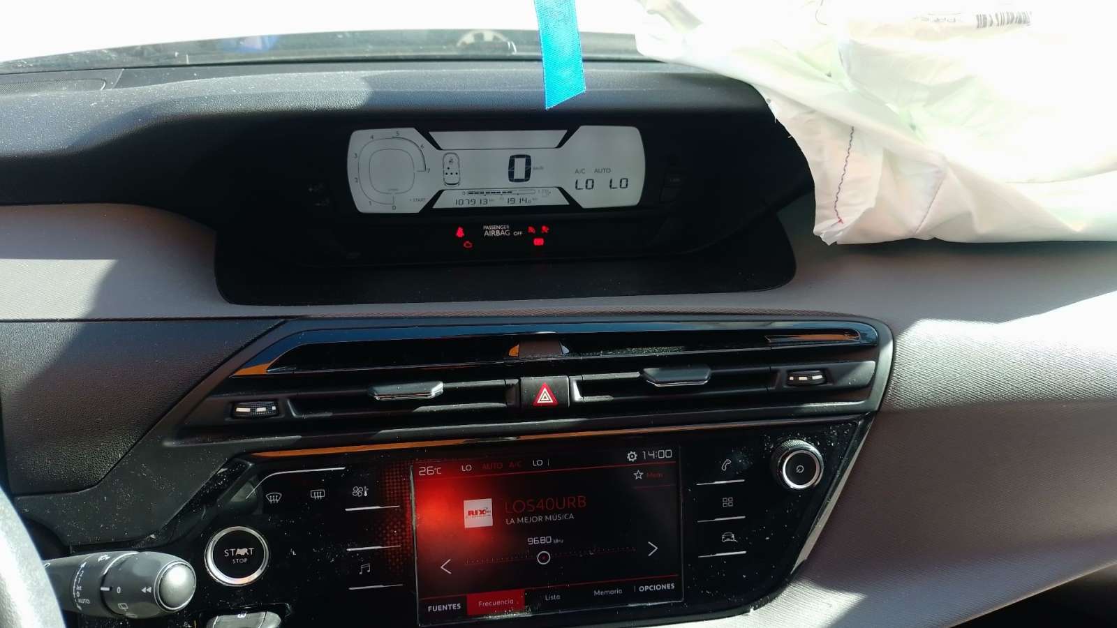 AIREADOR CENTRAL CITROËN C4 PICASSO II 2013- (96779731ZD 1501127)