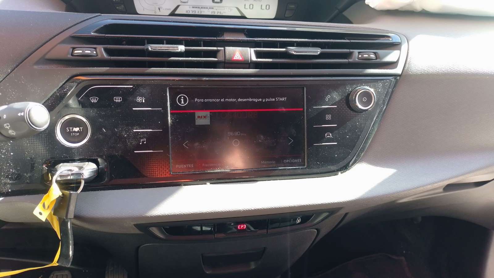 PANTALLA MULTIFUNCION CITROËN C4 PICASSO II 2013- (9831652880 1501297)