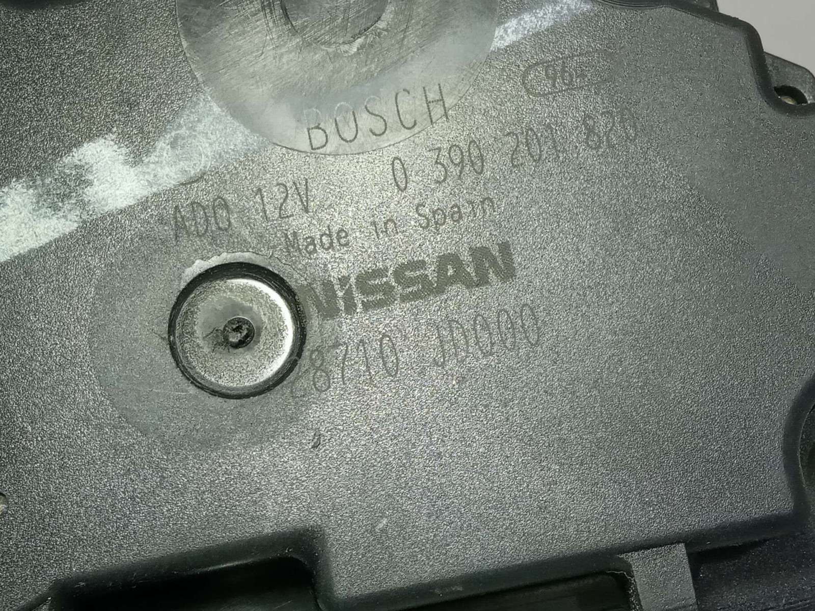 MOTOR LIMPIA TRASERO NISSAN QASHQAI (J10) 2007-2014 (28710JD000 1639524)