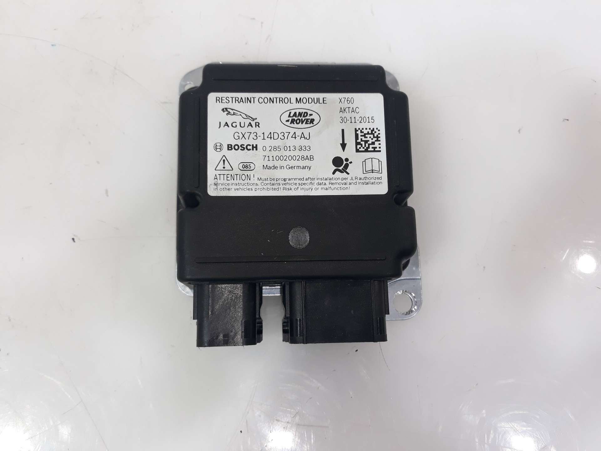 KIT AIRBAG JAGUAR XF II (X260) 2015- (GX73-044A74-BC 1532212)