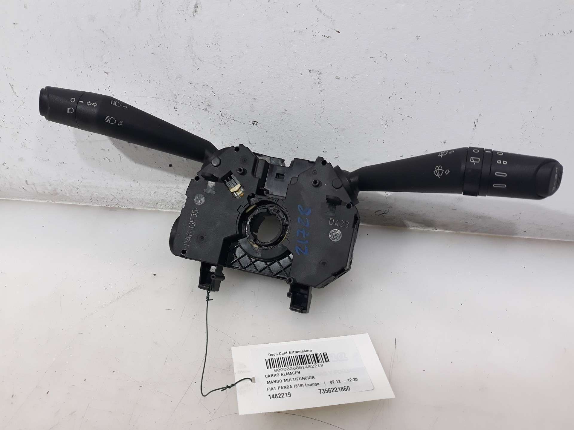 MANDO MULTIFUNCION FIAT PANDA (319) 2012- (7356221860 1482219)