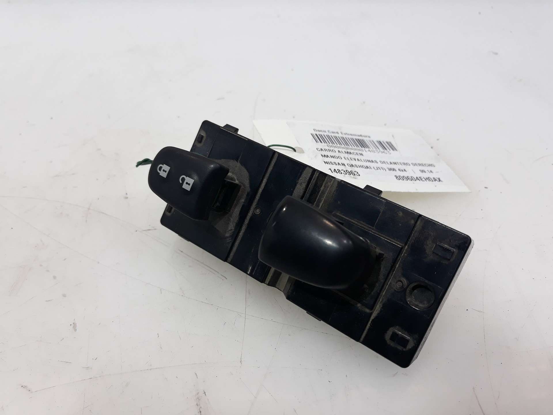 MANDO ELEVALUNAS DELANTERO DERECHO NISSAN QASHQAI (J11) 2013- (809604EH0AX 1483963)