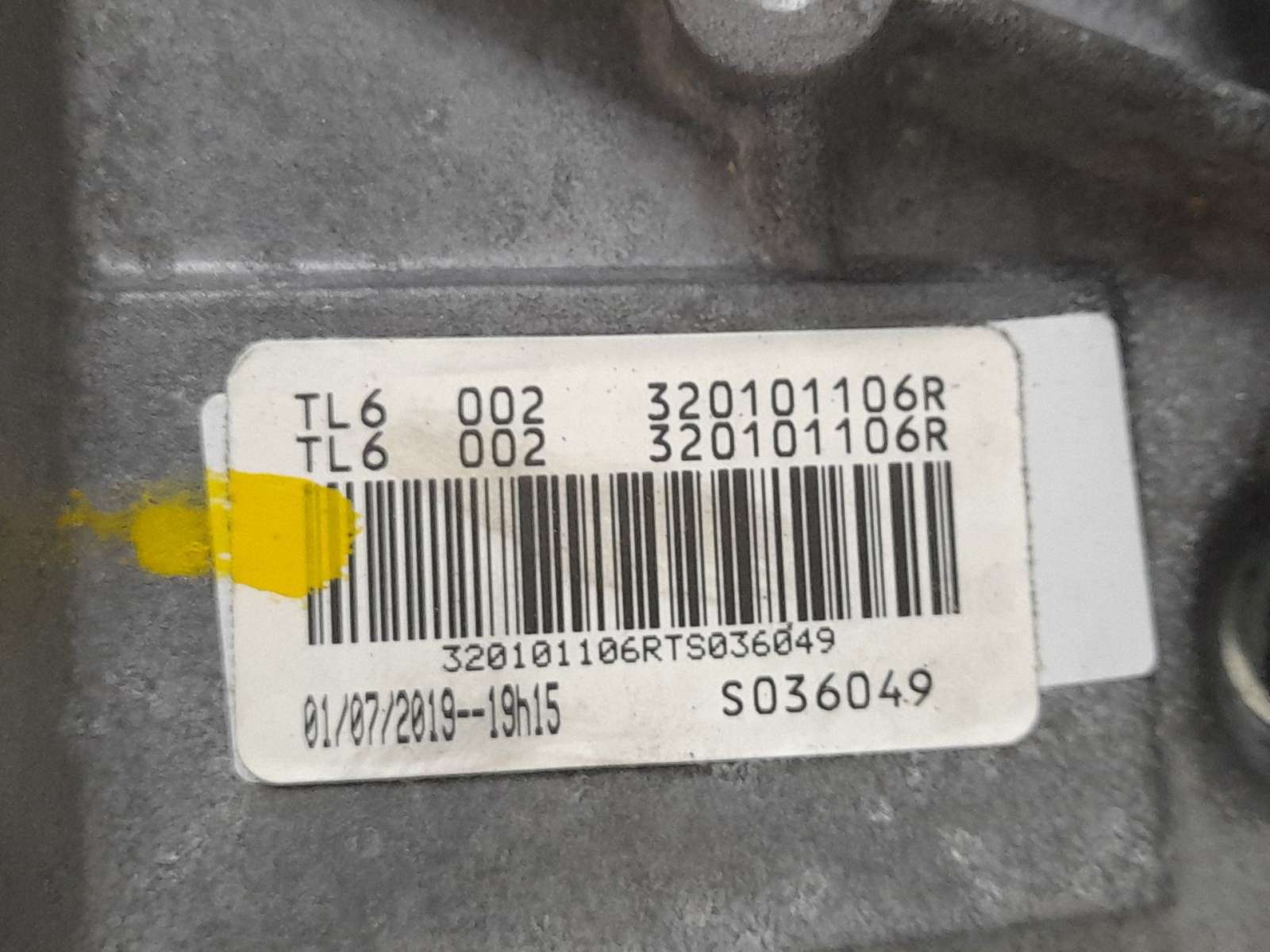 CAJA CAMBIOS TL6002 320101106R 