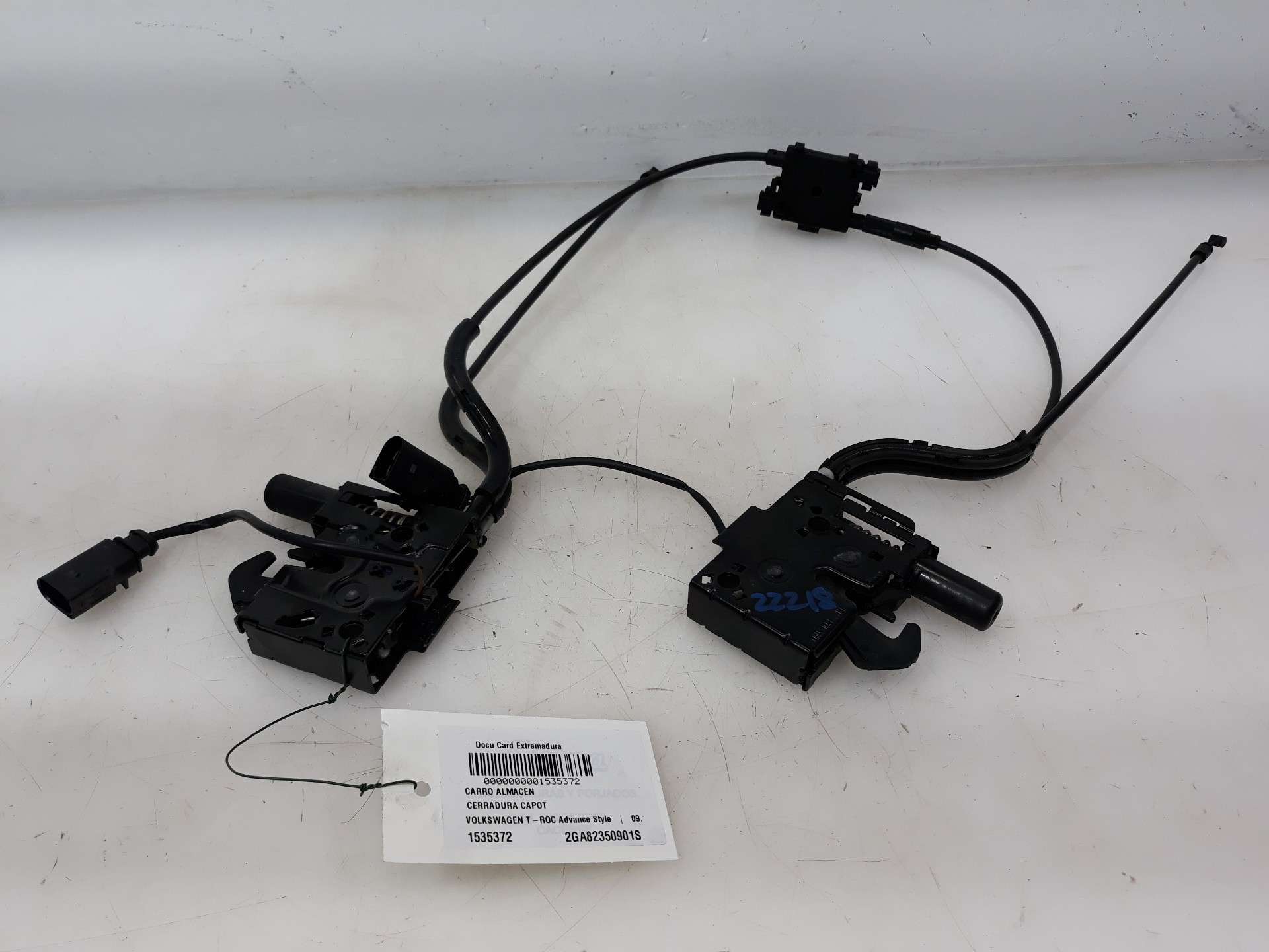 CERRADURA CAPO VOLKSWAGEN T-ROC 2017- (2GA82350901S 1535372)