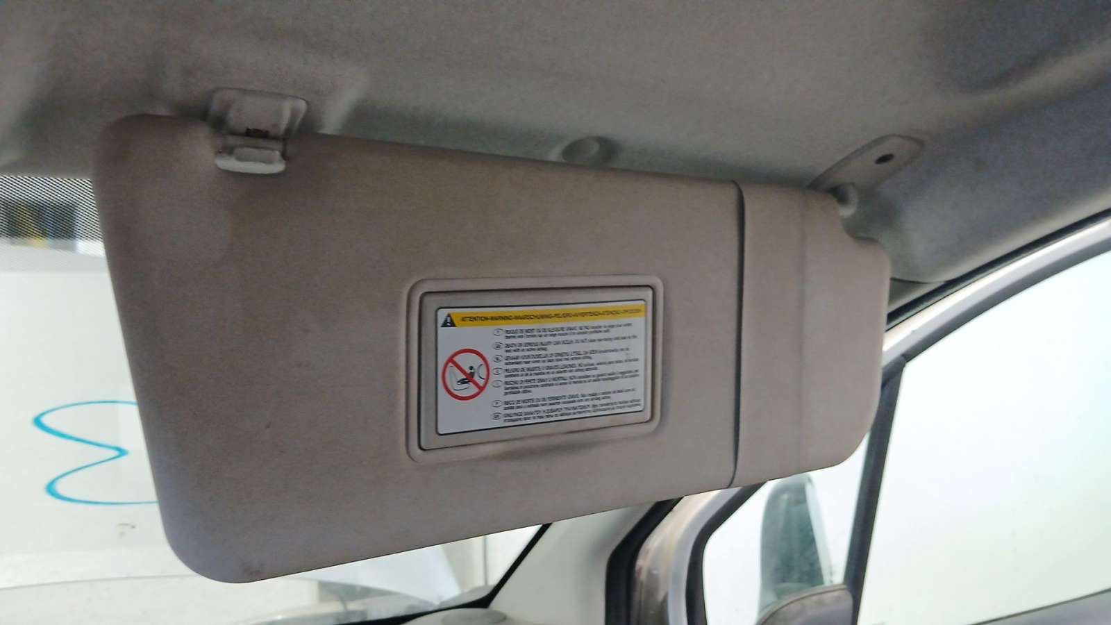 PARASOL DERECHO PEUGEOT PARTNER TEPEE 2008- (8143YA 1718727)