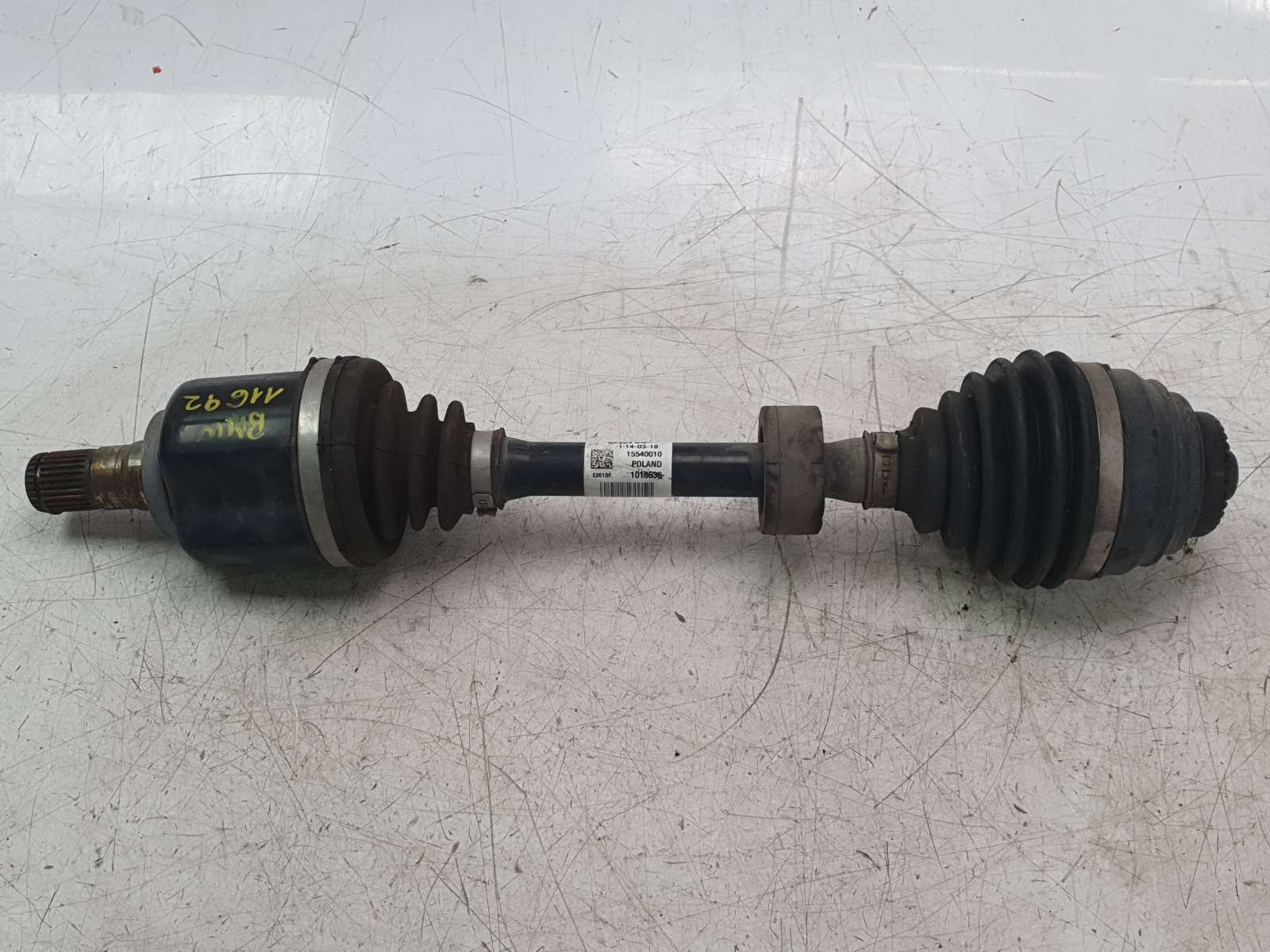 TRANSMISION DELANTERA IZQUIERDA 8482645 15540010 T68689