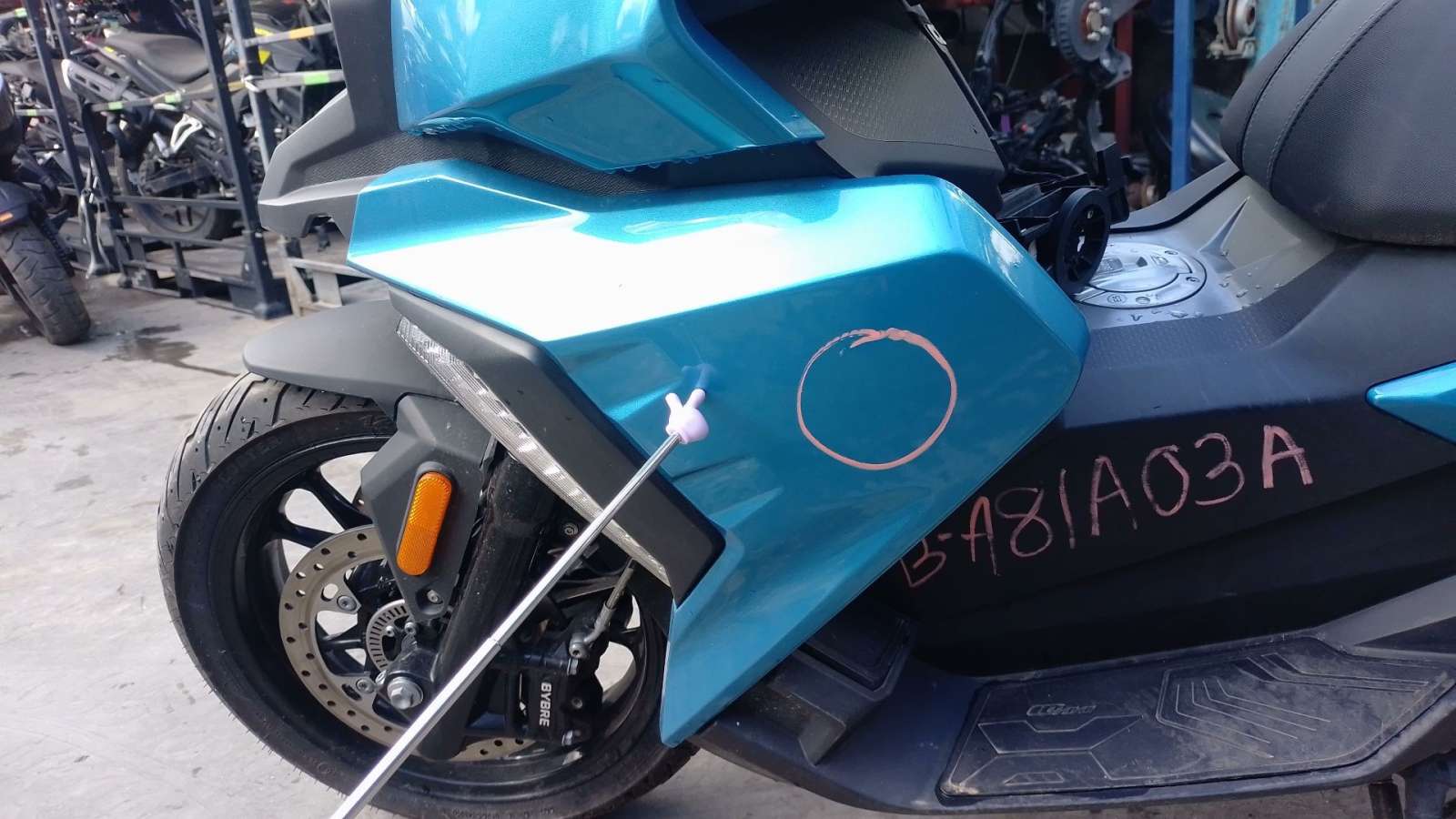 MOLDURA BMW C - (46638388923 1510857)