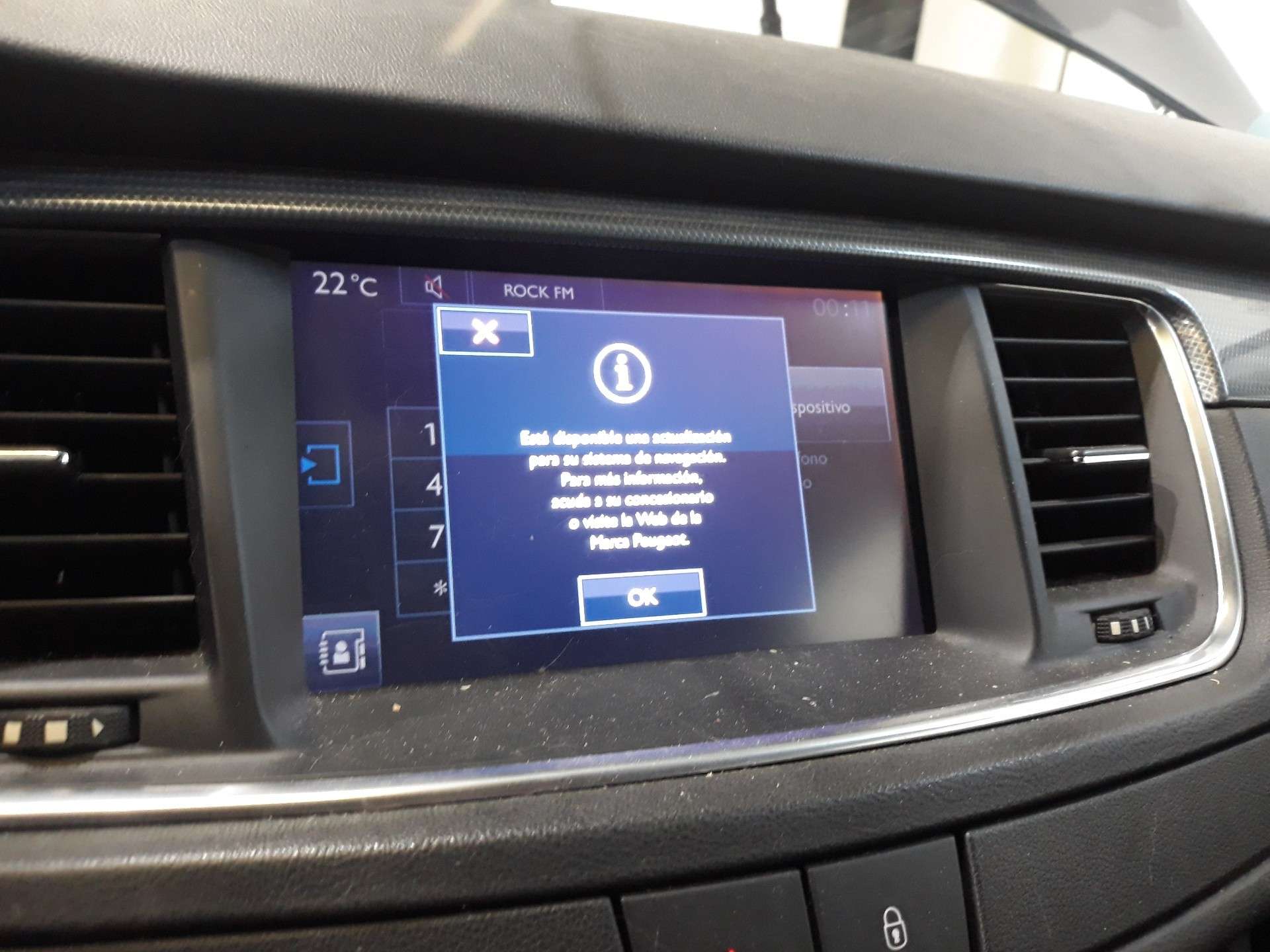 PANTALLA MULTIFUNCION PEUGEOT 508 SW 2011-2018 (9812771880 1535775)