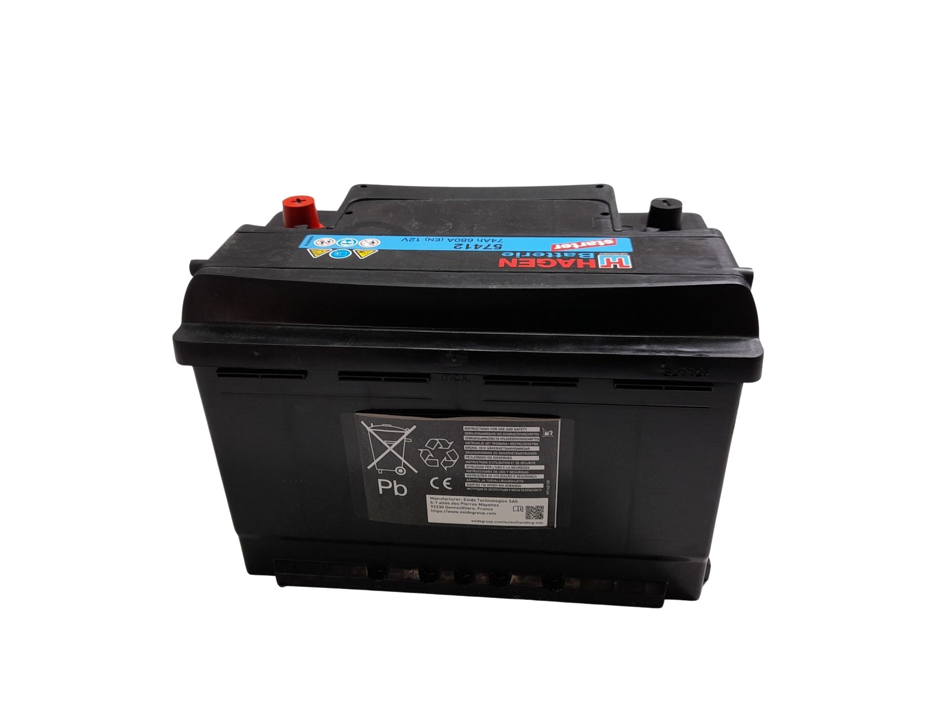 BATERIA UNIVERSAL UNIVERSAL - (75AH680A 1513516)