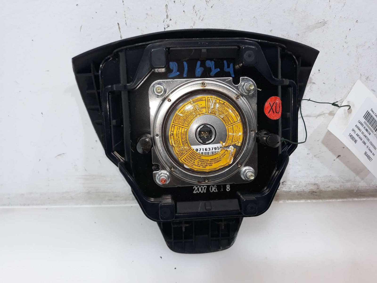 AIRBAG DELANTERO IZQUIERDO OPEL ANTARA 2006-2016 (96440827 1459246)