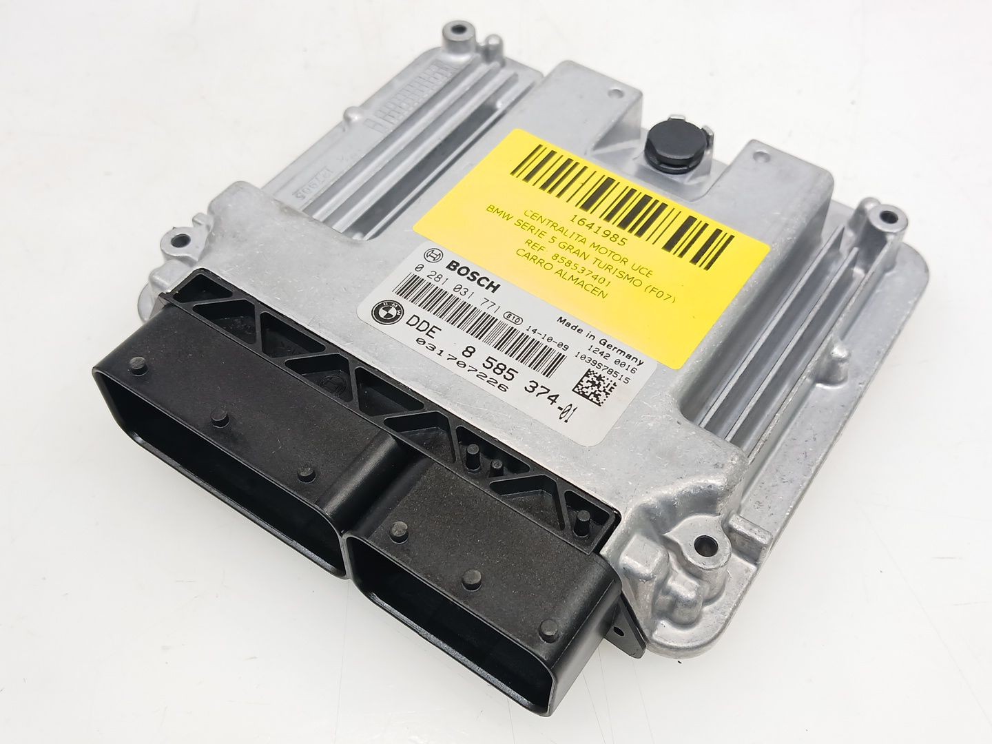 CENTRALITA MOTOR UCE BMW SERIE 5 GRAN TURISMO (F07) 2009-2017 (858537401 1641985)