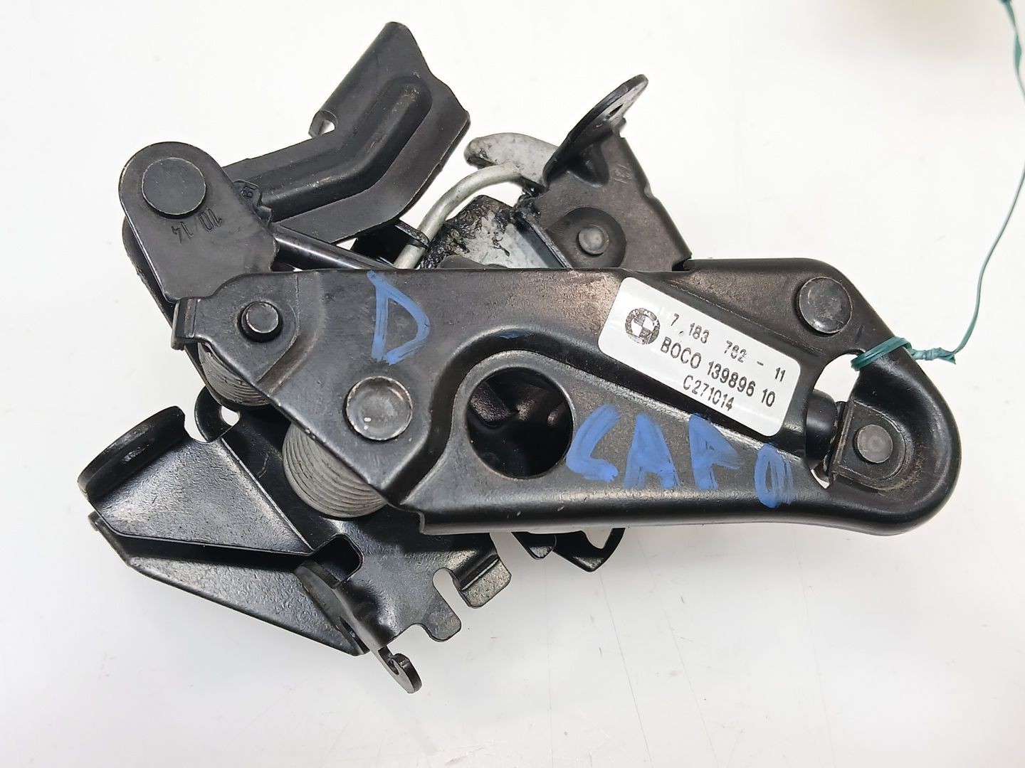 CERRADURA CAPO BMW SERIE 5 GRAN TURISMO (F07) 2009-2017 (51237183762 1641986)