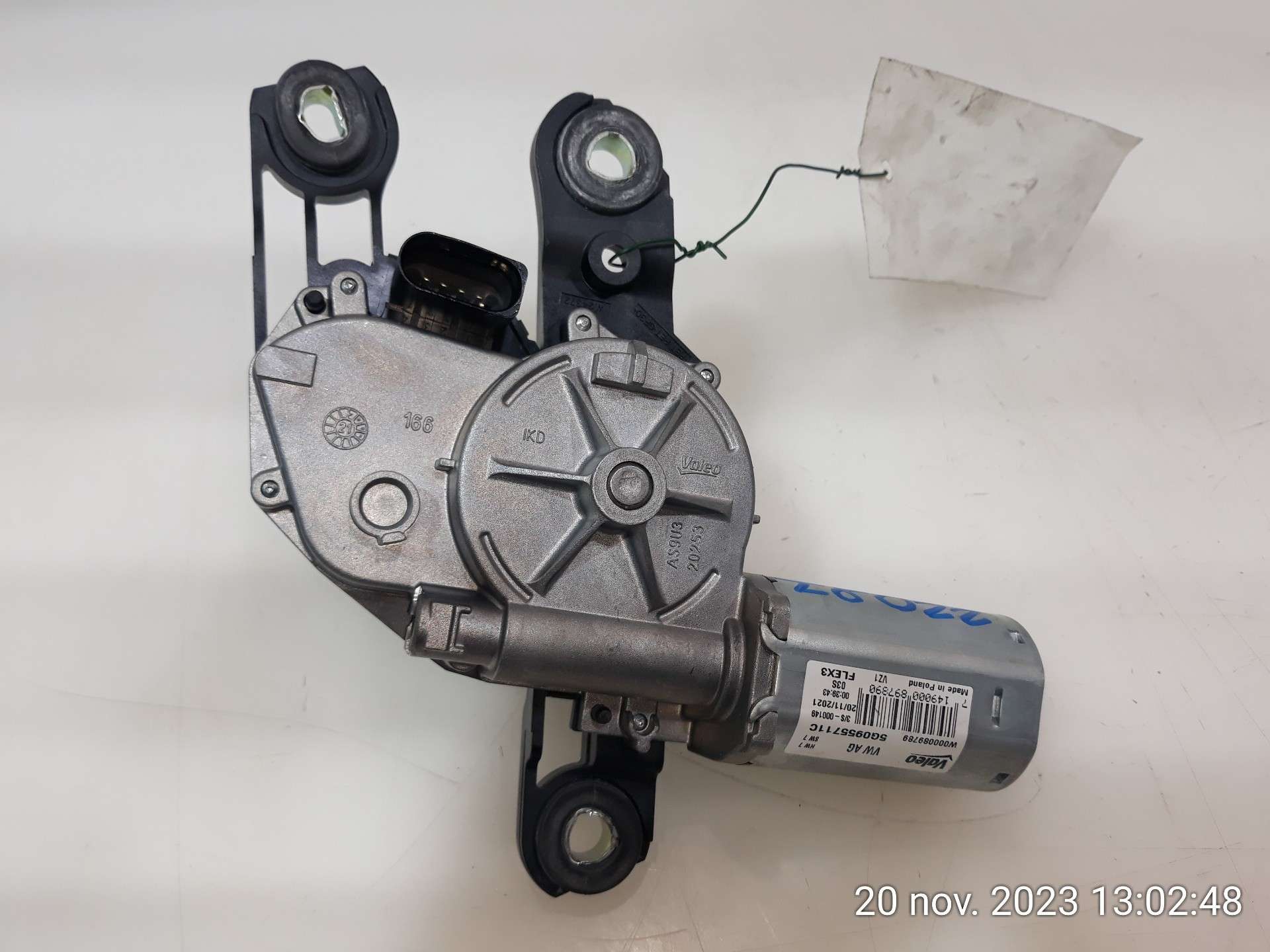 MOTOR LIMPIA TRASERO VOLKSWAGEN POLO 2017- (5G0955711C 1536439)