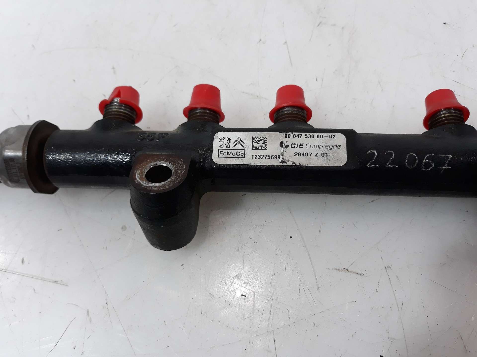 RAMPA INYECTORA PEUGEOT 5008 2009-2017 (9684753080 1537559)