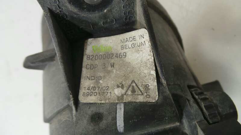 FARO ANTINIEBLA IZQUIERDO RENAULT LAGUNA II (BG0) 2001-2007 (89201771 1002393)
